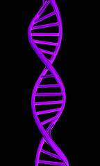 Image showing DNA structure model