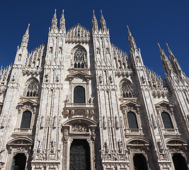 Image showing Duomo di Milano Cathedral in Milan