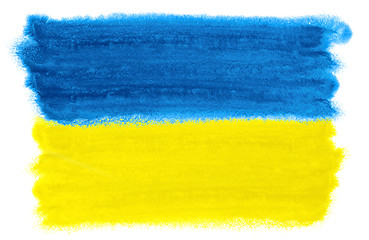 Image showing Ukraine flag illustration