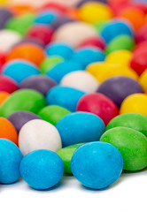 Image showing Backdrop from Multicolored Sweet Candy