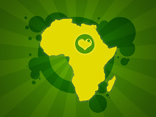 Image showing Africa background