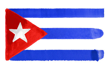 Image showing Cuba flag illustration