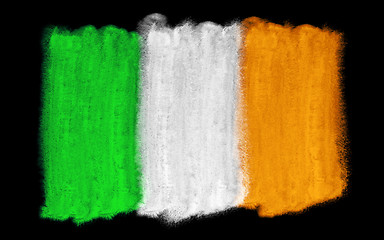 Image showing Ireland flag illustration