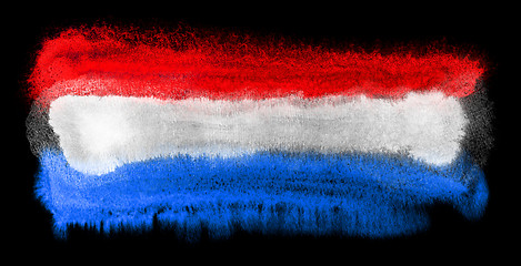 Image showing Netherlands flag illustration