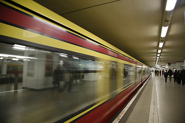 Image showing S-train station Potsdamer Platz