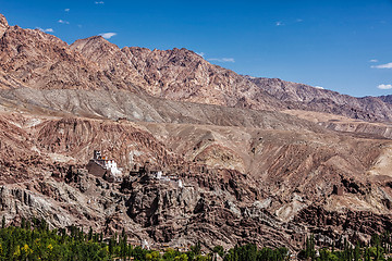 Image showing Basgo monastery. Ladakh, India