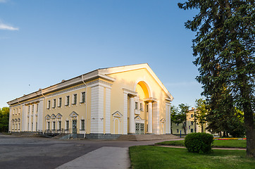 Image showing House of Culture in Sillamae. The architecture of the Stalin era