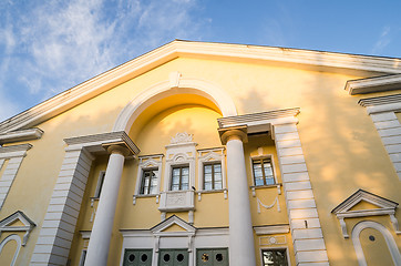 Image showing House of Culture in Sillamae. The architecture of the Stalin era