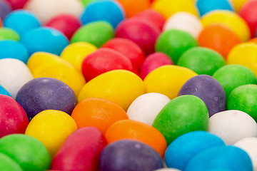 Image showing Backdrop from Multicolored Sweet Candy