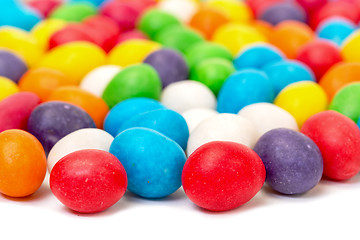 Image showing Backdrop from Multicolored Sweet Candy