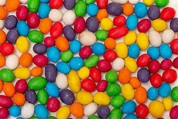 Image showing Backdrop from Multicolored Sweet Candy