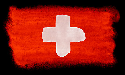 Image showing Switzerland flag illustration