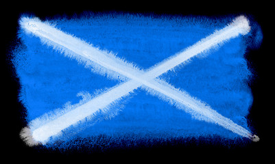 Image showing Scotland flag illustration