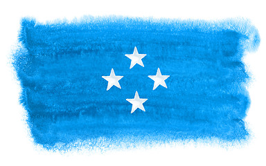 Image showing Micronesia flag illustration