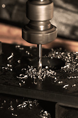 Image showing CNC drilling