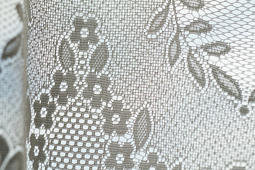 Image showing Lace curtains