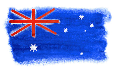 Image showing Australia flag illustration