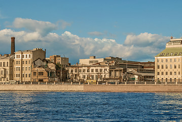 Image showing Ruins on the waterfront.