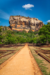 Image showing Sigiriya rock, Sri Lanka