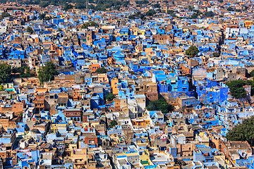 Image showing Jodhpur the Blue city, Rajasthan, India