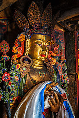 Image showing Maitreya Buddha statue