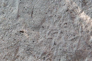 Image showing close up of sand surface