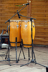 Image showing two bongos