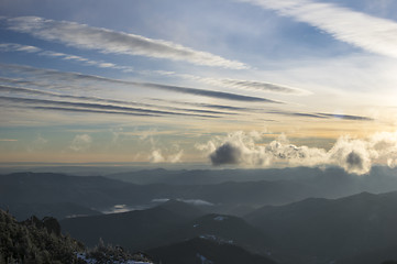 Image showing Mountain cloud