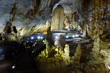 Image showing Paradise cave, Quang Binh, Vietnam travel, heritage