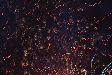 Image showing Fireworks Squiggle