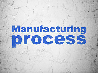 Image showing Industry concept: Manufacturing Process on wall background