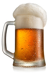 Image showing Frosty beer in mug