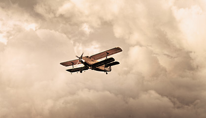 Image showing Plane on the sky