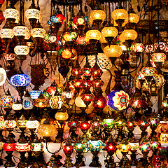 Image showing Arabic lanterns