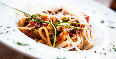 Image showing Italian Pasta - Fettuccine