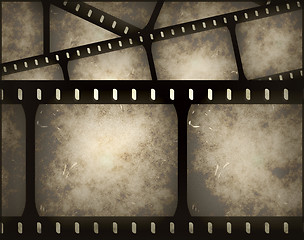 Image showing abstract filmstrip