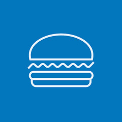 Image showing Hamburger line icon.