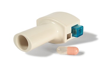 Image showing Asthma inhaler