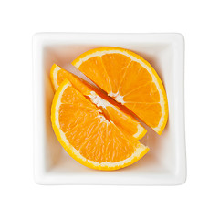 Image showing Slices of orange