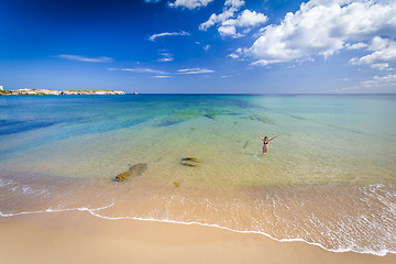 Image showing Beautiful beach