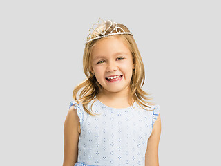 Image showing Cute little princess