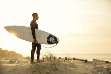 Image showing Searching for the swell