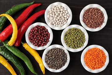 Image showing Lentils and beans.