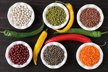 Image showing Lentils and beans.