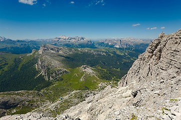 Image showing Dolomites Mountain Landscape