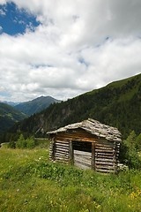 Image showing Barn in the ALps