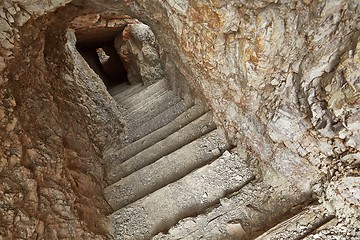 Image showing Tunnel in stone