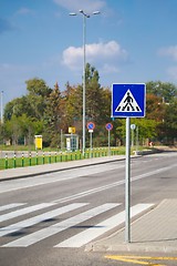 Image showing Crossing for pedestrians