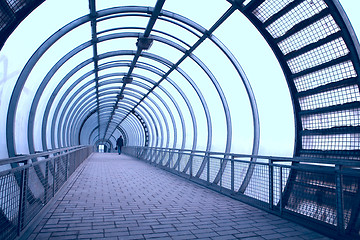 Image showing glass corridor