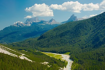 Image showing Dolomites Summer Landscape